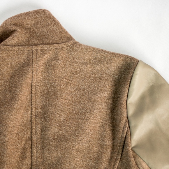 NWT Vince Notch Lapel Genuine Lamb Leather - Picture 8 of 8